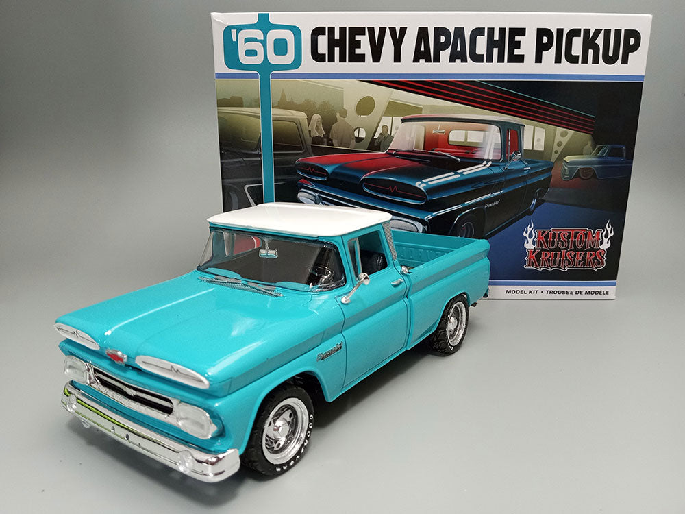Hyvy Model Chevy Pickup Truck Model Kits AMT 1965 CHEVY EL CAMINO W/CAMPER 1:25