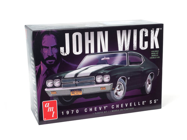 AMT 1970 Chevy Chevelle John Wick 1:25 Scale Model Kit | Auto