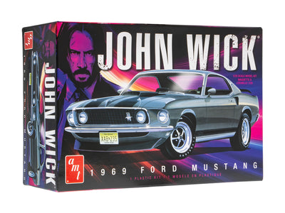 AMT 1969 Ford Mustang Mach I John Wick 1:25 Scale Model Kit