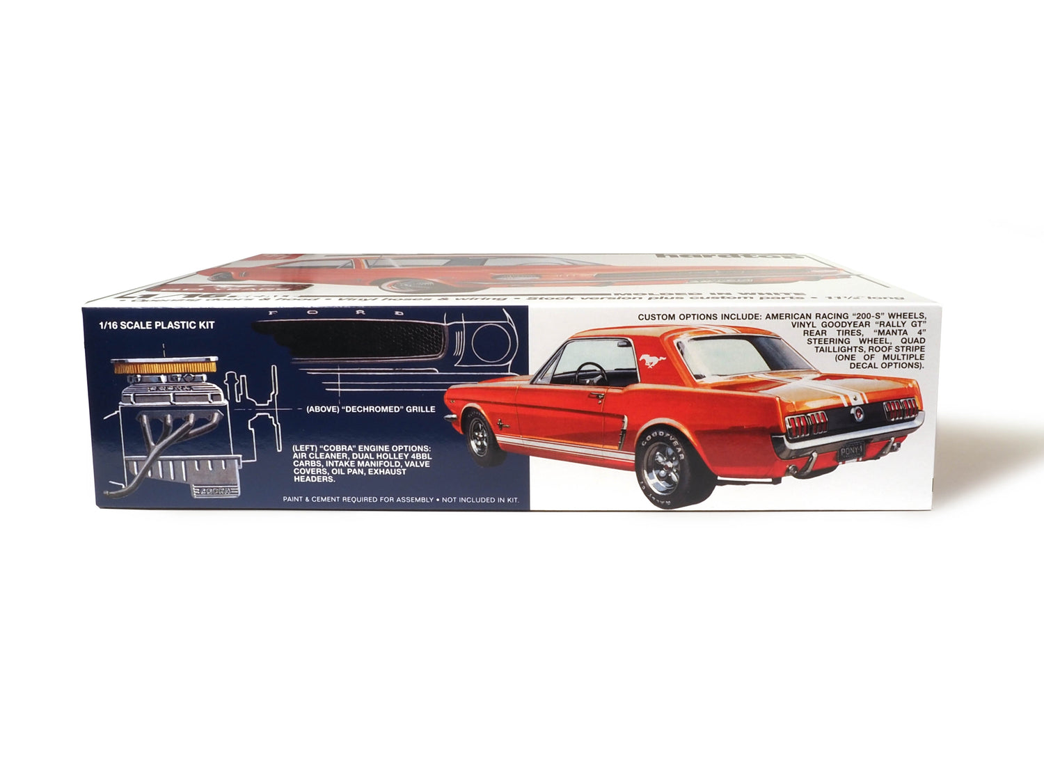 AMT 1964.5 Ford Mustang Coupe 60th Anniversary 1:16 Scale Model Kit