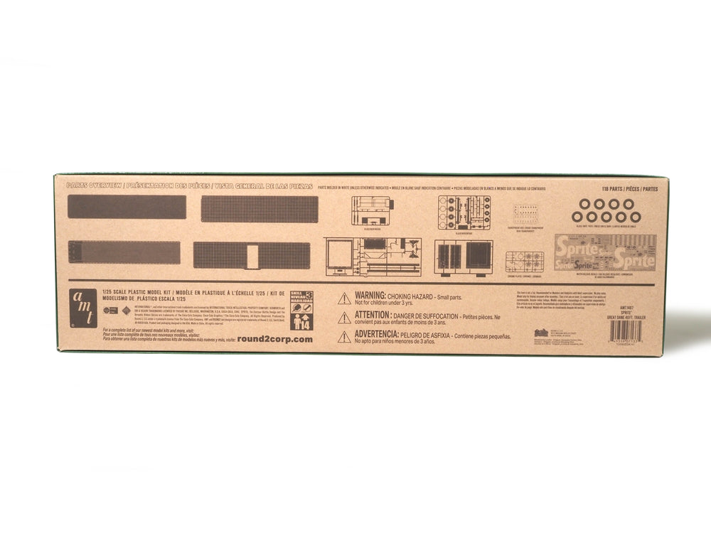 AMT Great Dane Dry Goods Trailer Sprite 1:25 Scale Model Kit