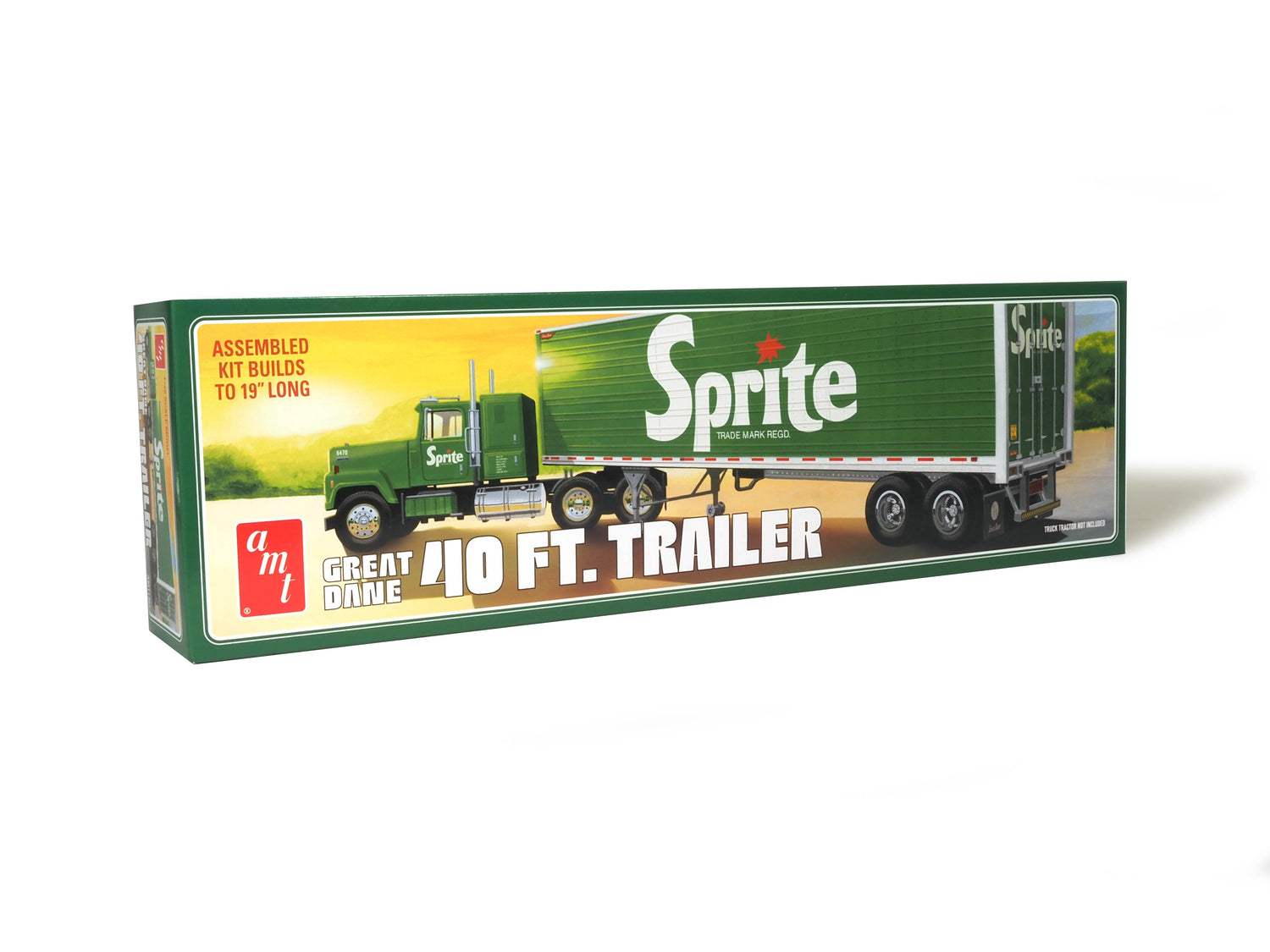 AMT Great Dane Dry Goods Trailer Sprite 1:25 Scale Model Kit