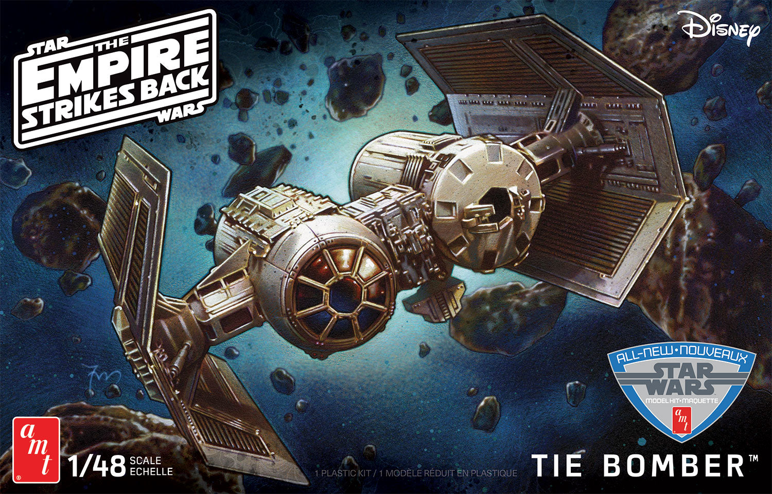 "PRE-ORDER" AMT Star Wars: The Empire Strikes Back TIE Bomber 1:48 Scale Model Kit (DUE LATE JUNE 2026)