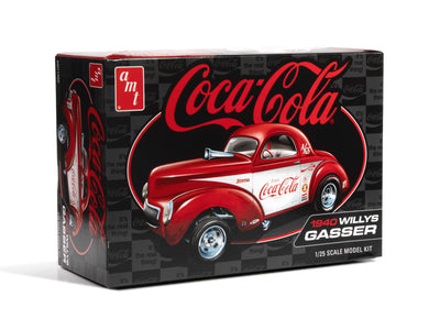 "PRE-ORDER" AMT 1940 Willys Coupe (Coke Race Team) 1:25 Scale Model Kit (DUE JULY 2025)