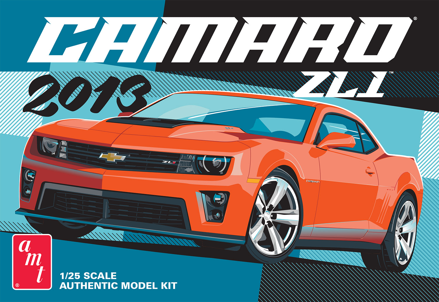 "PRE-ORDER" AMT 2013 Chevy Camaro ZL1 1:25 Scale Model Kit (DUE LATE OCTOBER 2025)