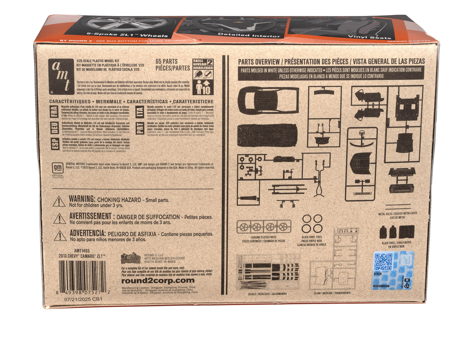 AMT 2013 Chevy Camaro ZL1 1:25 Scale Model Kit | Auto World Store