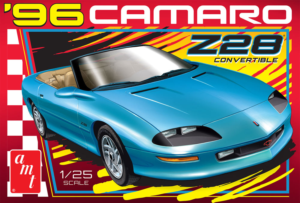 "PRE-ORDER" AMT 1996 Chevy Camaro Z28 Convertible 1:25 Scale Model Kit (DUE SEPTEMBER 2025)