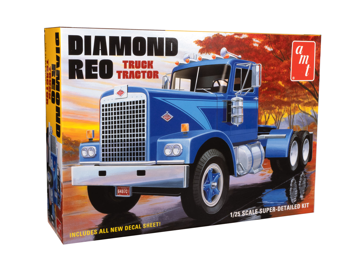 "PRE-ORDER" AMT Diamond Reo Truck Tractor 1:25 Scale Model Kit (DUE OCTOBER 2025)