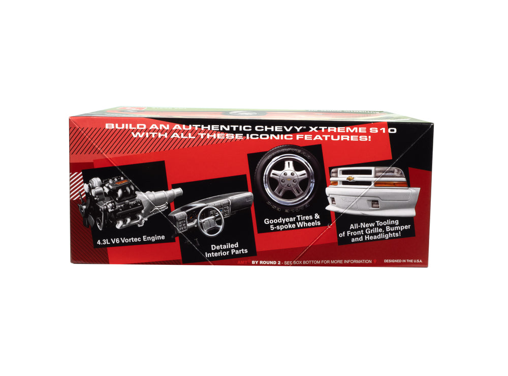 "PRE-ORDER" AMT 1999 Chevy S-10 Xtreme Pickup 1:25 Scale Model Kit (DUE SEPTEMBER 2025)