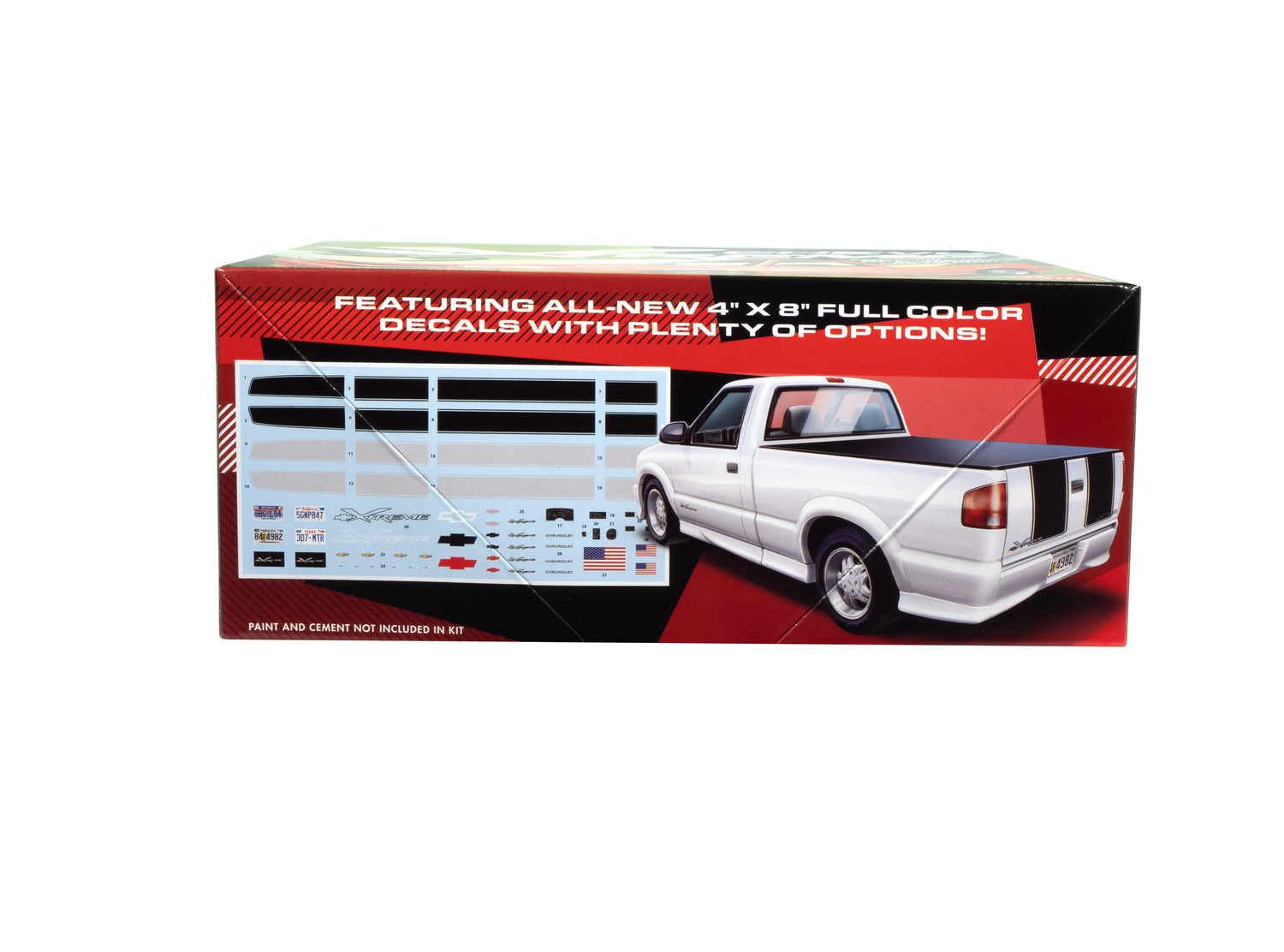 "PRE-ORDER" AMT 1999 Chevy S-10 Xtreme Pickup 1:25 Scale Model Kit (DUE SEPTEMBER 2025)