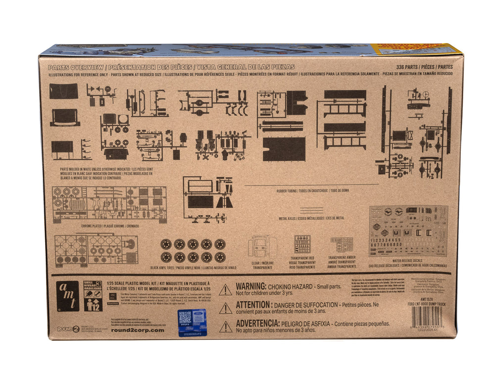 AMT Ford LNT-8000 Louisville Dump Truck 1:25 Scale Model Kit