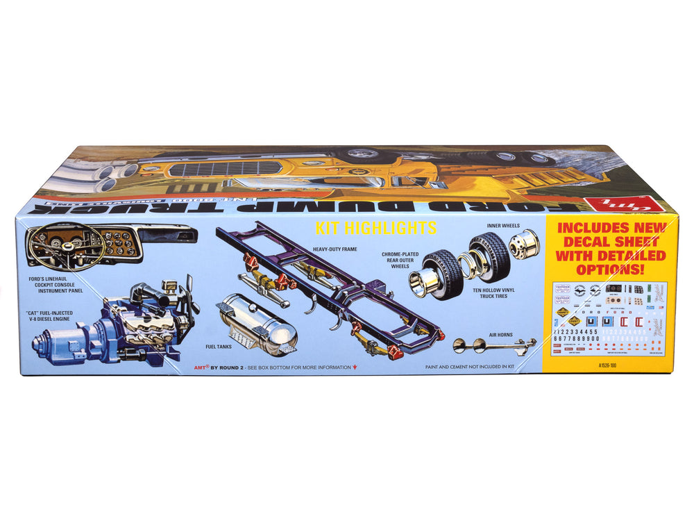 AMT Ford LNT-8000 Louisville Dump Truck 1:25 Scale Model Kit