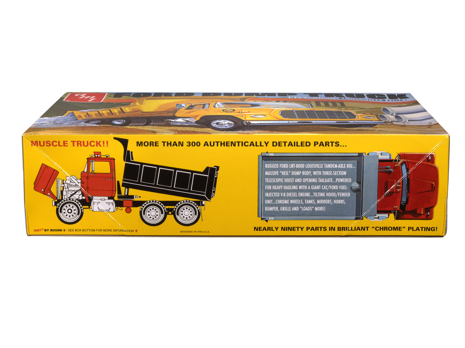 AMT Ford LNT-8000 Louisville Dump Truck 1:25 Scale Model Kit