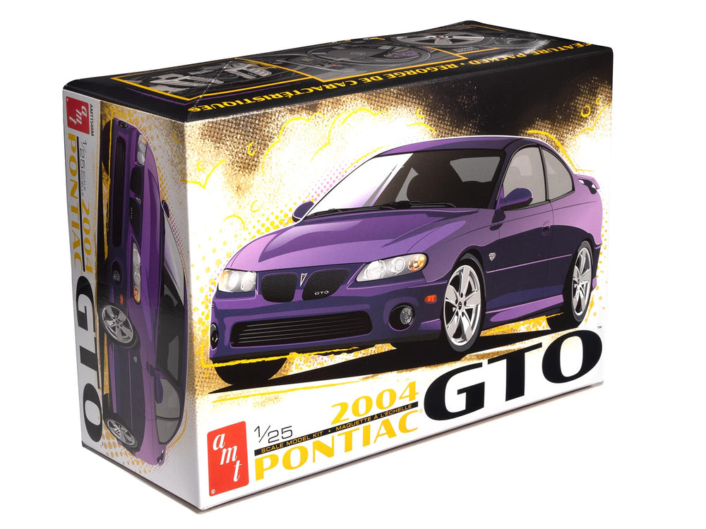 AMT 2004 Pontiac GTO 1:25 Scale Model Kit | Auto World Store AMT 2004 Pontiac GTO 1:25 Scale Model Kit | Auto World Store