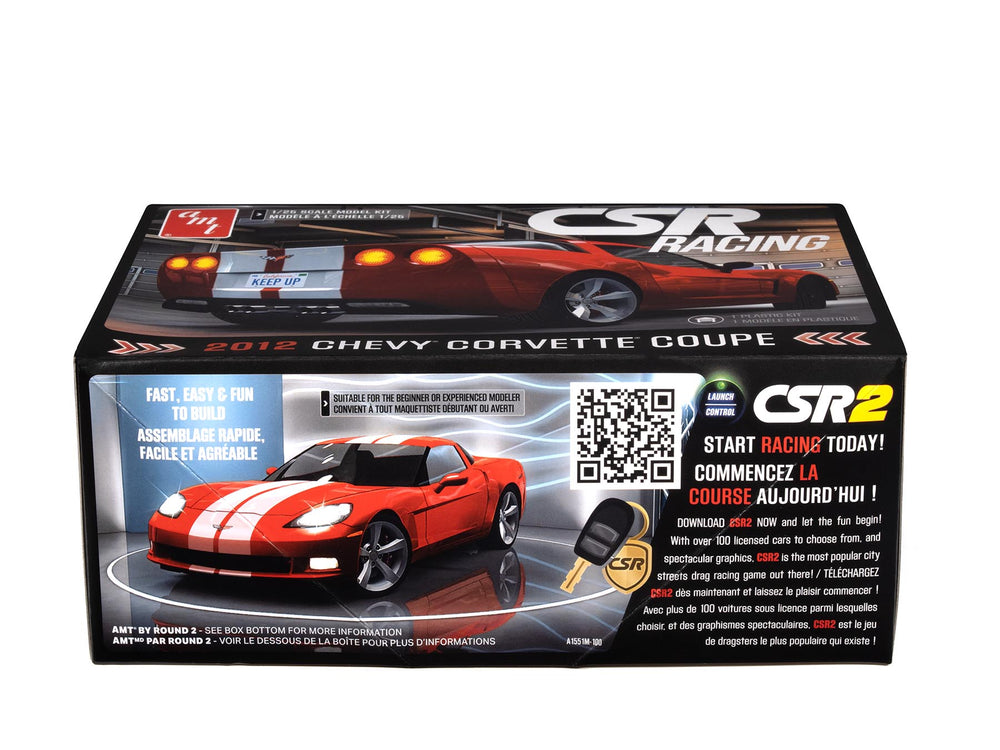 AMT 2012 Corvette Coupe CSR Racing 1:25 Scale Model Kit