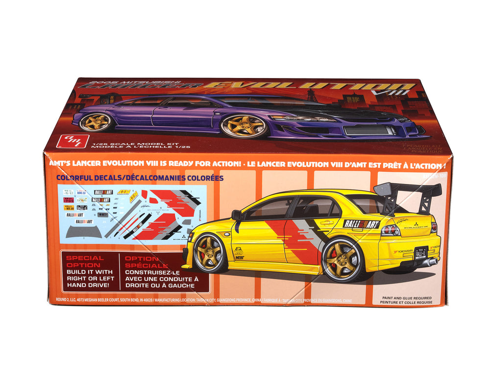 AMT 2005 Mitsubishi Lancer Evo 1:25 Scale Model Kit