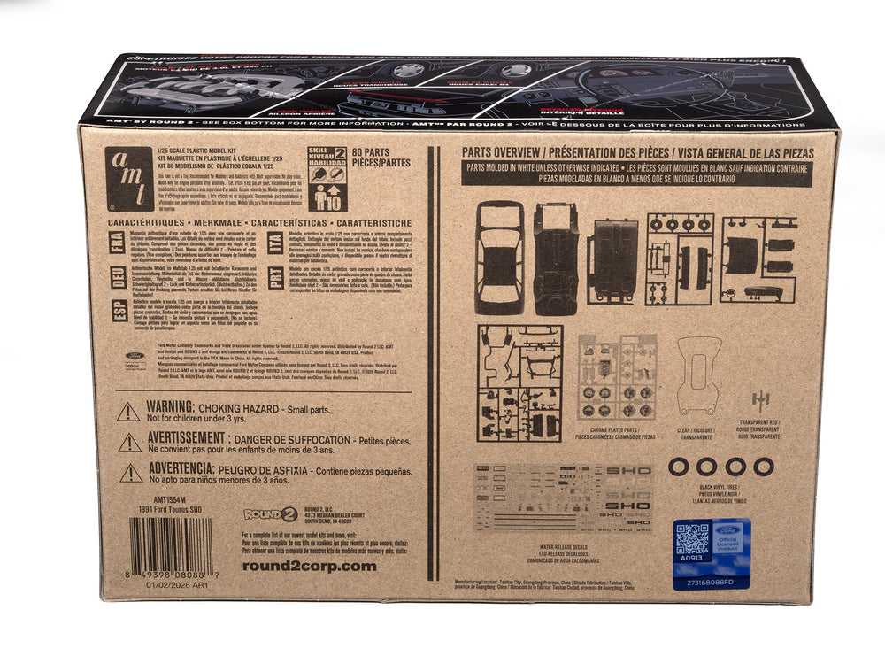 AMT 1991 Ford Taurus 1:25 Scale Model Kit