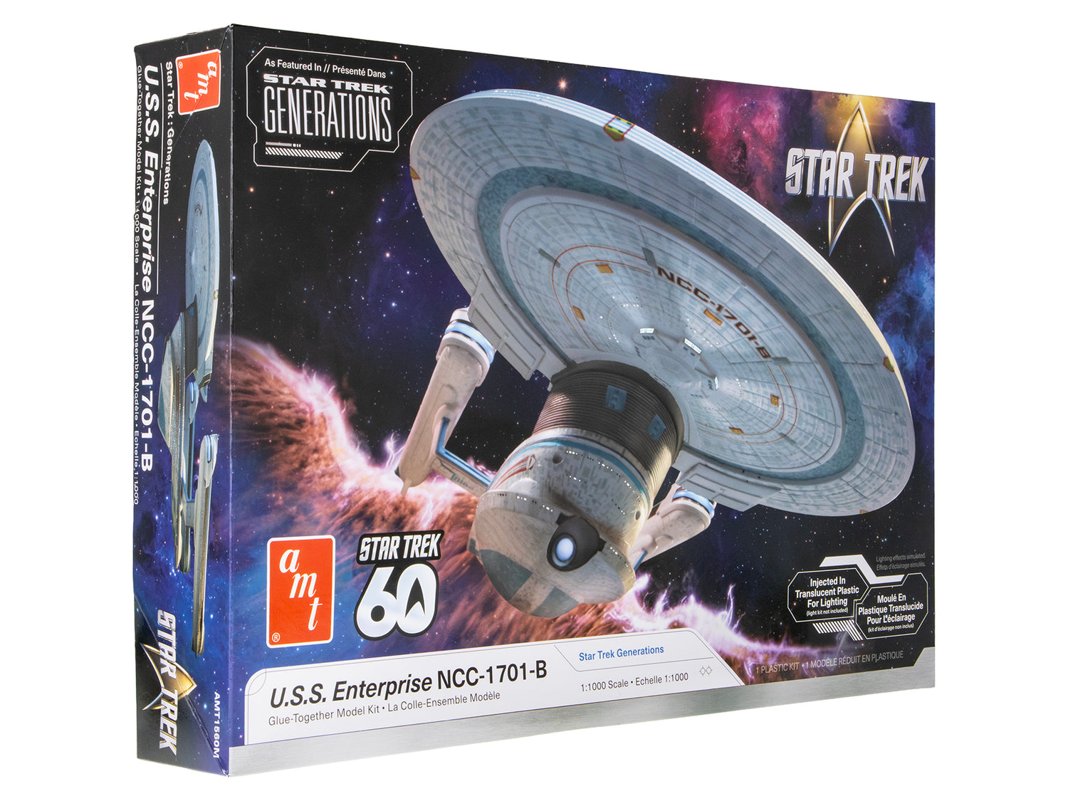 AMT Star Trek: Generations U.S.S. Enterprise NCC-1701-B 1:1000 Scale Model Kit