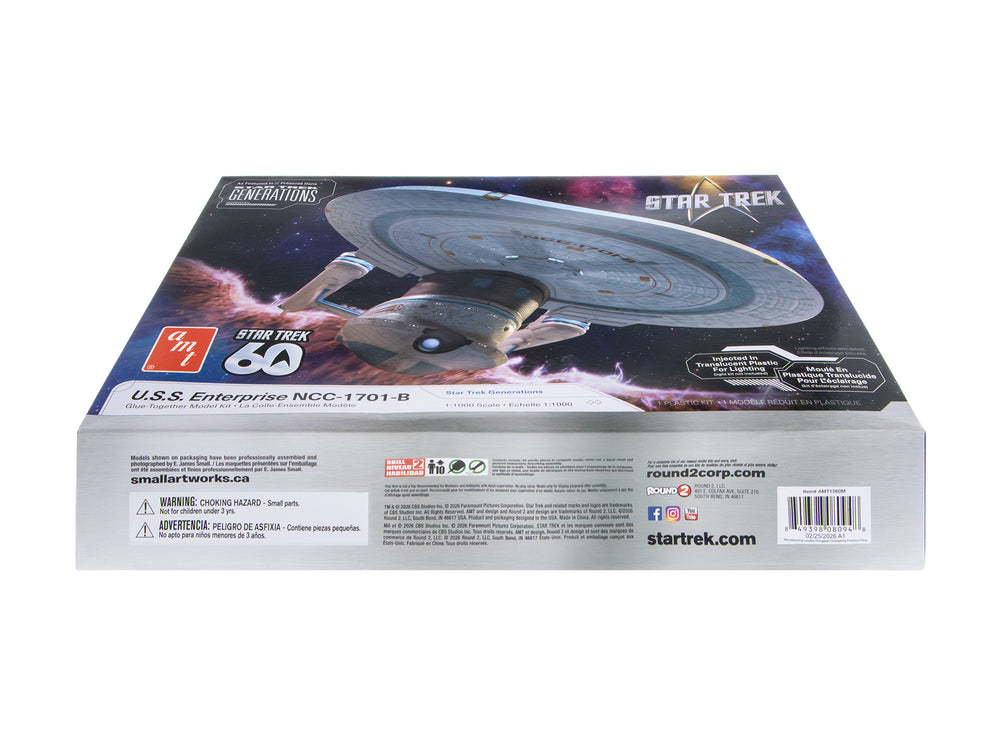 AMT Star Trek: Generations U.S.S. Enterprise NCC-1701-B 1:1000 Scale Model Kit