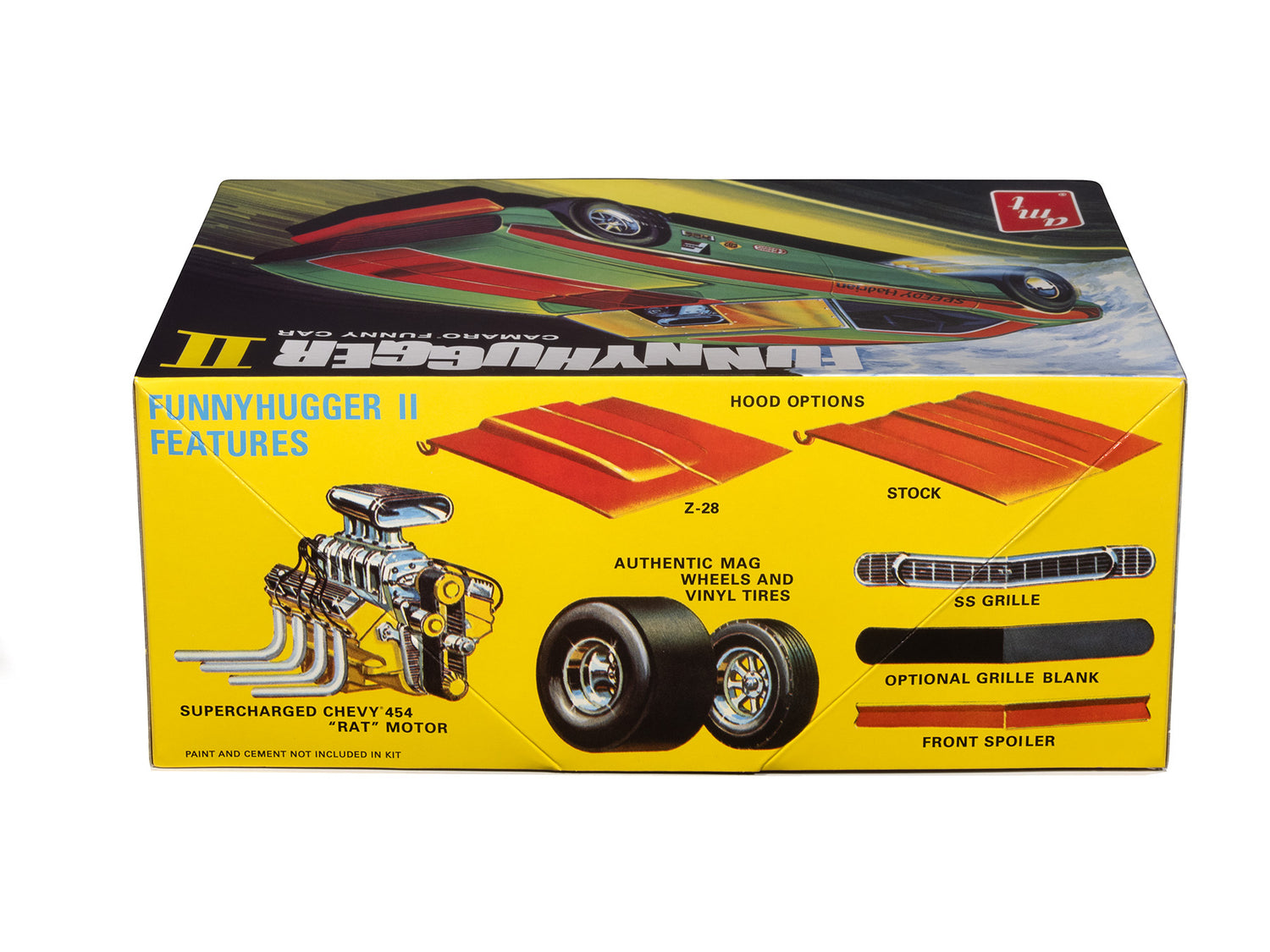 AMT Funny Hugger II Chevy Camaro Funny Car 1:25 Scale Model Kit