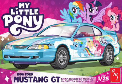 "PRE-ORDER" AMT 1996 Ford Mustang My Little Pony 1:25 Scale Model Kit (DUE JUNE 2026)