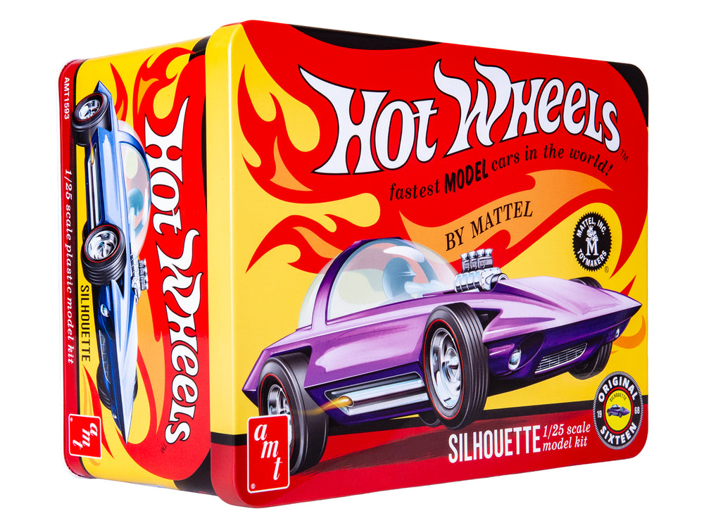AMT Silhouette Collector Tin Hot Wheels 1:25 Scale Model Kit