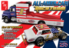 "PRE-ORDER" AMT All American Race Team Ford LN 8000 Transporter & 1965 Mustang Modified 1:25 Scale Model Kit (DUE NOVEMBER 2026)