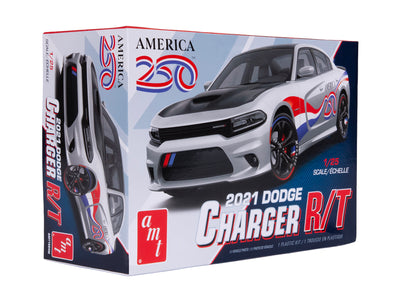 AMT "America 250" 2021 Dodge Charger R/T 1:25 Scale Model Kit
