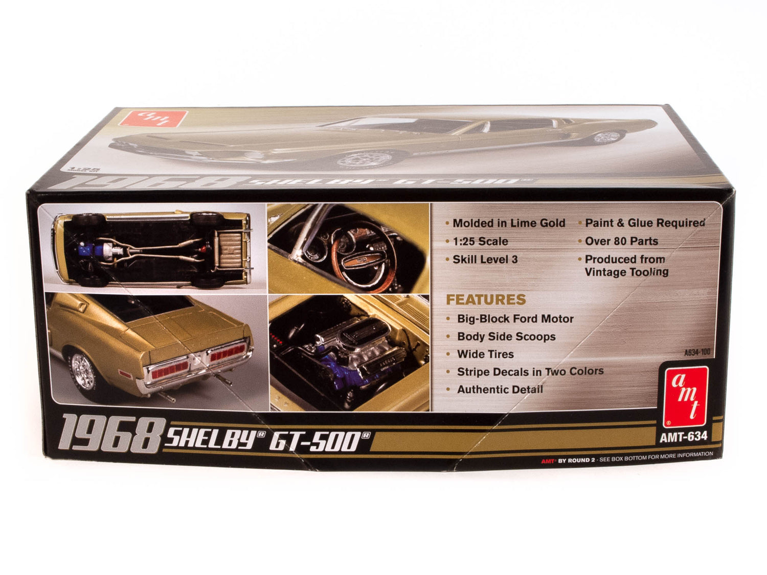 AMT 1968 Shelby GT 500 1:25 Scale Model Kit