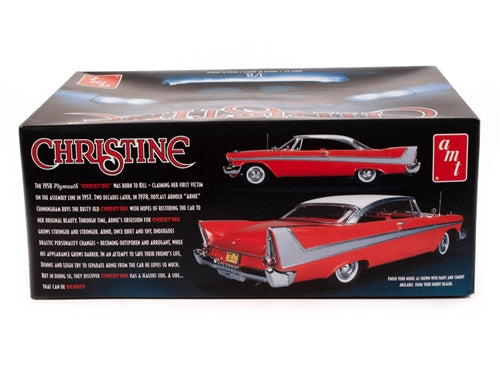 AMT Christine 1958 Plymouth Fury - white 1:25 Scale Model Kit