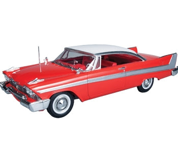 AMT Christine 1958 Plymouth Fury - white 1:25 Scale Model Kit