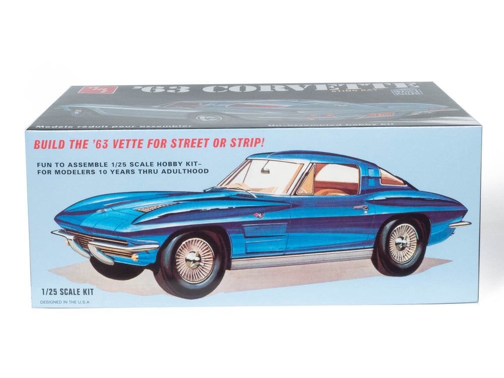 AMT 1963 Chevy Corvette 1:25 Scale Model kit