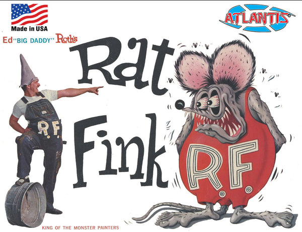 Atlantis Ed Roth Rat Fink Model Kit | Auto World Store