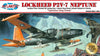 Atlantis Lockheed P2V-7 Neptune "Operation Deep Freeze" with Trading Card 1:104 Scale Model Kit