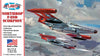 Atlantis Northrop F-89D Scorpion United States Air Force (USAF) with Swivel Stand 1:77 Scale Model Kit