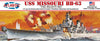 Atlantis USS Missouri (BB-63) "The Mighty Mo" Battleship 1:665 Scale Model Kit