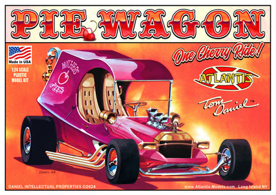 Atlantis Tom Daniel - Pie Wagon Show Rod "Mothers Pies" 1:24 Scale Model Kit