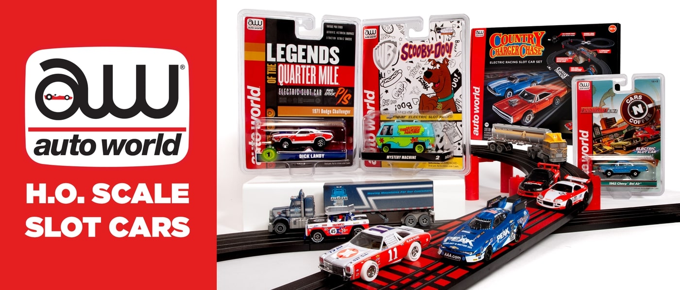 ho scale slot cars and track