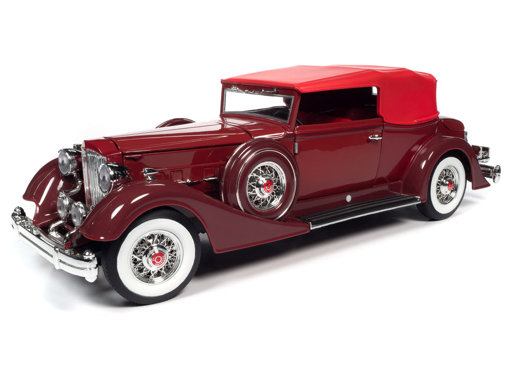 Auto World 1934 Packard V12 Victoria Soft Top 1:18 Scale Diecast
