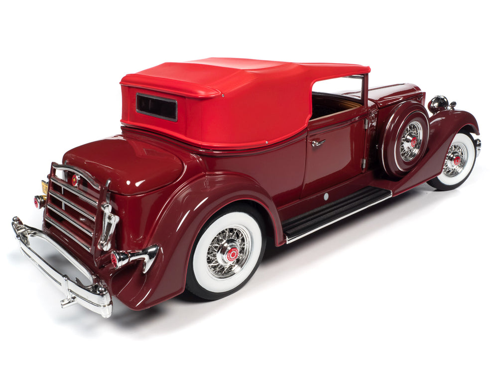 Auto World 1934 Packard V12 Victoria Soft Top 1:18 Scale Diecast