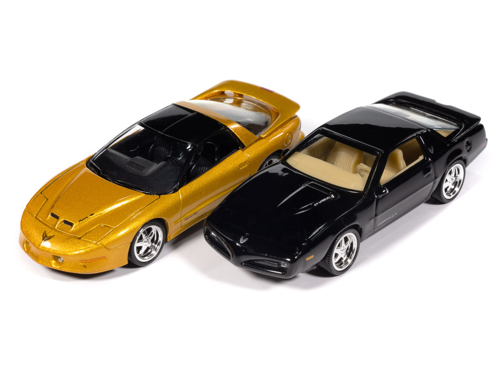Auto World 2025 Release 2 Firebirds Deluxe (2-Pack) Version A 1:64 Scale Diecast