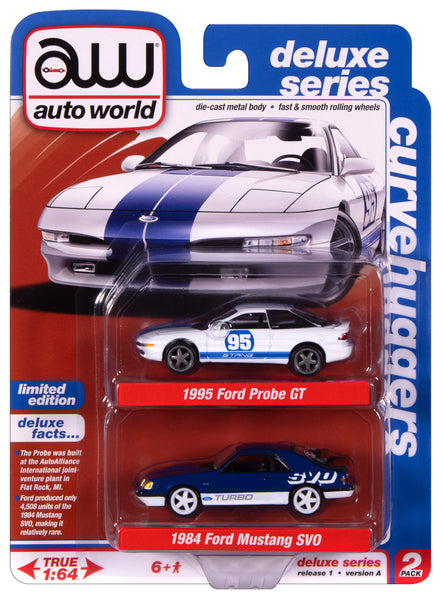 Auto World 2026 Release 1 Curvehuggers Deluxe (2-Pack) Version A 1
