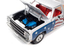 Auto World 1980 Dodge Stepside Patriotic Pickup 1:18 Scale Diecast