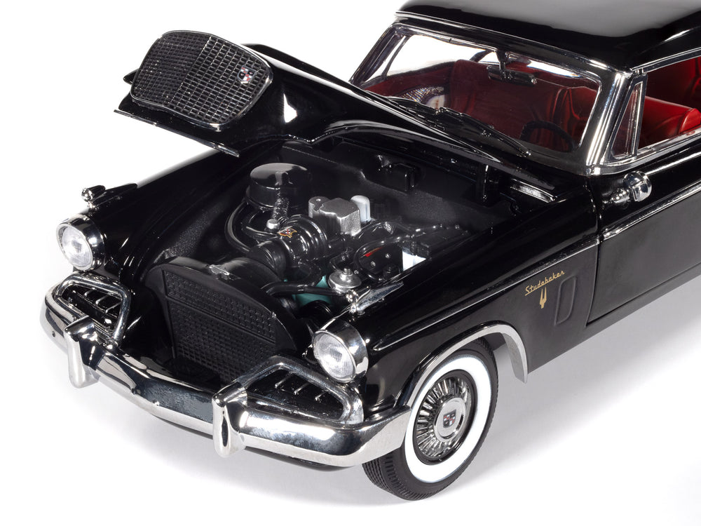 "PRE-ORDER" Auto World 1957 Studebaker Gold Hawk MCACN 1:18 Scale Diecast (DUE SEPTEMBER 2026)
