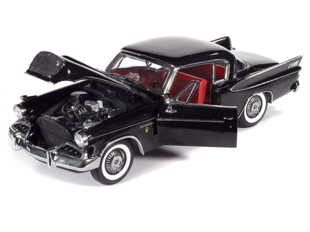 "PRE-ORDER" Auto World 1957 Studebaker Gold Hawk MCACN 1:18 Scale Diecast (DUE SEPTEMBER 2026)