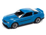 Auto World 2012 Mustang GT/CS (Grabber Blue w/Black Hood Stripes ) 1:64 Diecast