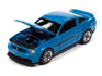 Auto World 2012 Mustang GT/CS (Grabber Blue w/Black Hood Stripes ) 1:64 Diecast