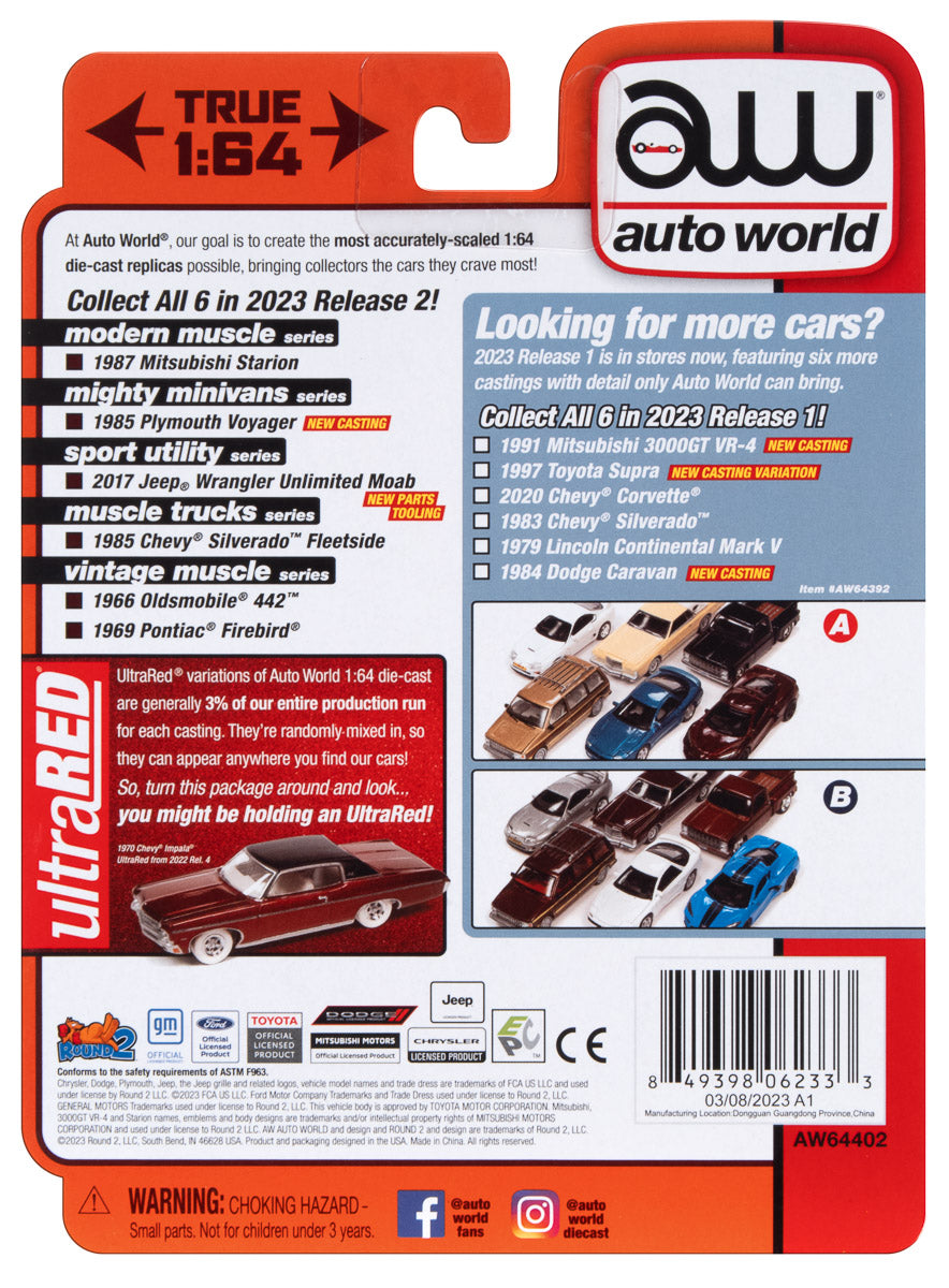 Auto World Premium 2023 Release 2 Set B (6-Car Sealed Case) 1:64 Diecast
