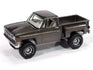 Auto World 1981 Chevrolet Silverado Stepside 4x4 (Medium Graystone Poly) 1:64 Diecast
