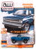 Auto World 1981 Chevrolet Silverado Stepside 4x4 (Medium Blue) 1:64 Diecast